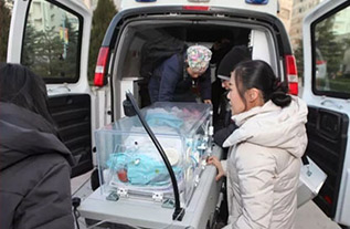 曲阳县妇婴监护型护送